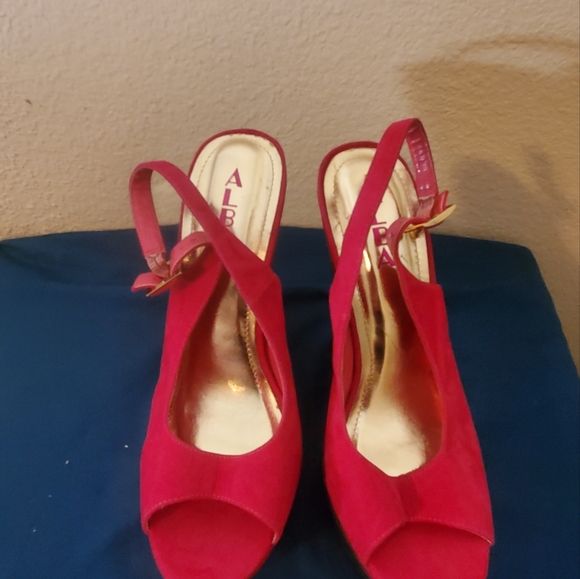 Hot Pink wedges - Picture 4 of 4